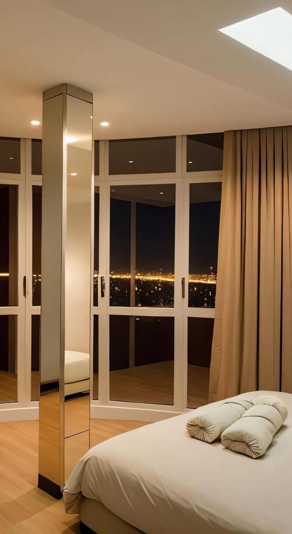 Amazing Appartement " Avec Climatisation " Au Centre Ville En Face Hilton & Gare Train De Tgv De Tanger 2N แทนเจียร์ ภายนอก รูปภาพ